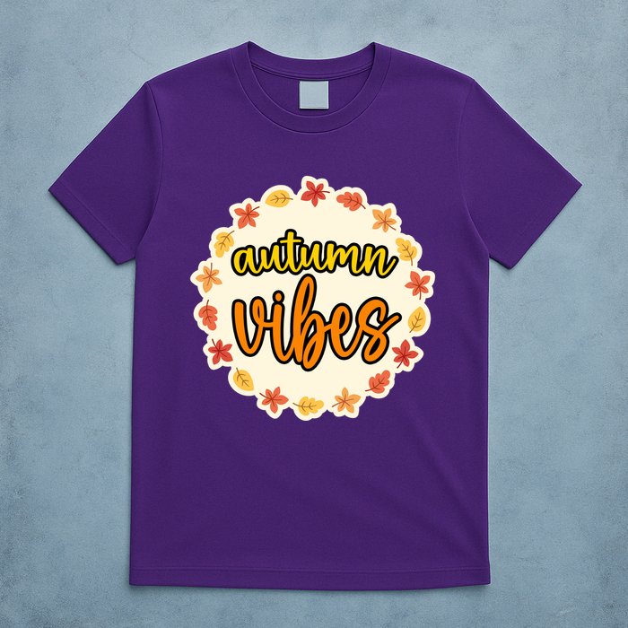 Autumn Vibes Leaf Season T-Shirt