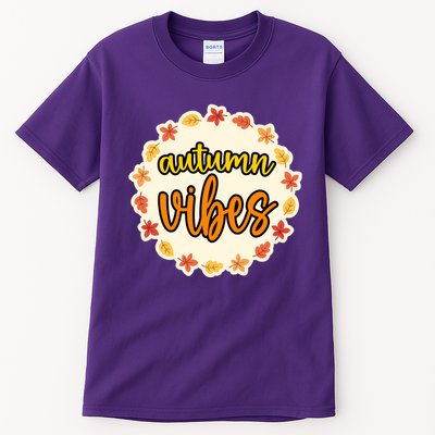 Autumn Vibes Leaf Season Tall T-Shirt