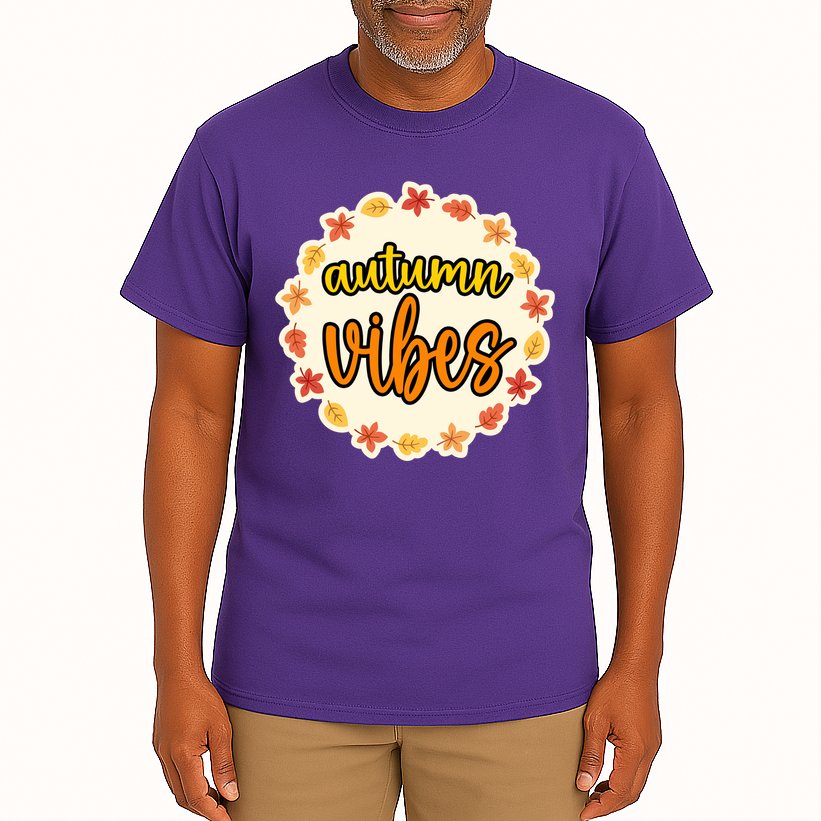 Autumn Vibes Leaf Season Tall T-Shirt
