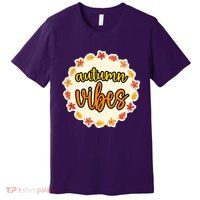Autumn Vibes Leaf Season Premium T-Shirt
