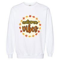 Autumn Vibes Leaf Season Garment-Dyed Sweatshirt
