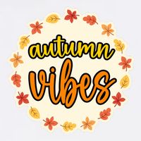Autumn Vibes Leaf Season Garment-Dyed Sweatshirt