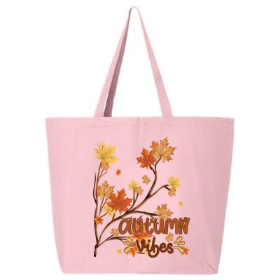 Autumn Vibes Leaves Cozy 25L Jumbo Tote