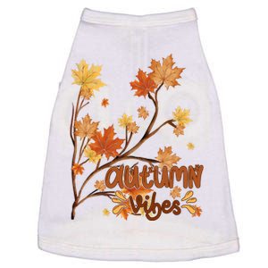 Autumn Vibes Leaves Cozy Doggie Tank