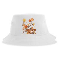 Autumn Vibes Leaves Cozy Sustainable Bucket Hat