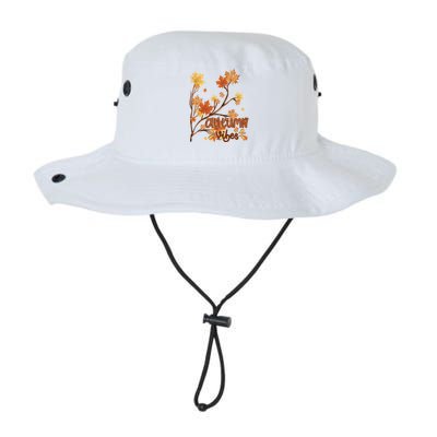 Autumn Vibes Leaves Cozy Bucket Hat