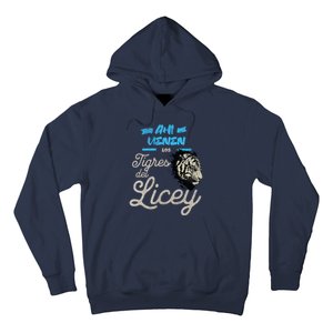 Ahi Vienen Licey Campeon Liceista Tigre Baseball Hoodie