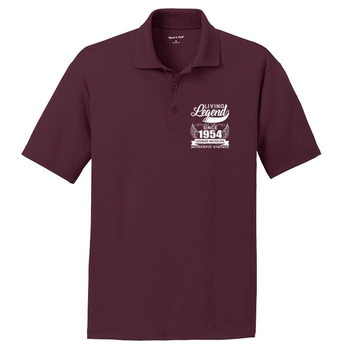 Authentic Vintage Living Legend Since 1954 Legends Never Die 70th Birthday PosiCharge RacerMesh Polo