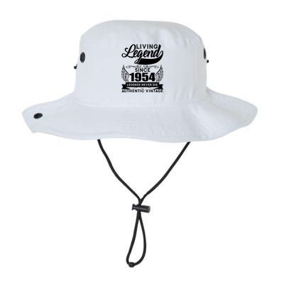 Authentic Vintage Living Legend Since 1954 Legends Never Die 70th Birthday Legacy Cool Fit Booney Bucket Hat