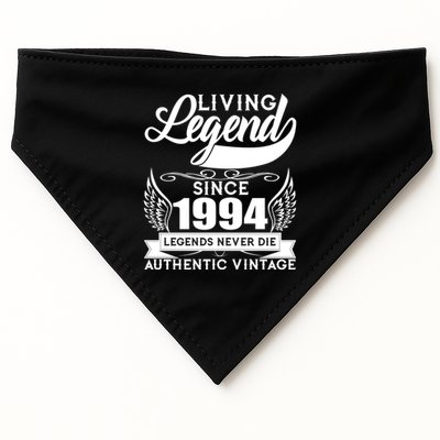 Authentic Vintage Living Legend Since 1994 Legends Never Die 30th Birthday USA-Made Doggie Bandana