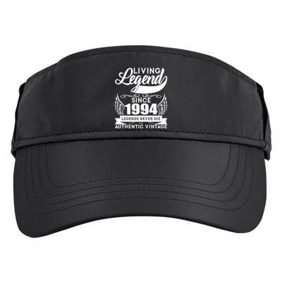 Authentic Vintage Living Legend Since 1994 Legends Never Die 30th Birthday Adult Drive Performance Visor