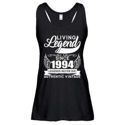 Authentic Vintage Living Legend Since 1994 Legends Never Die 30th Birthday Ladies Essential Flowy Tank
