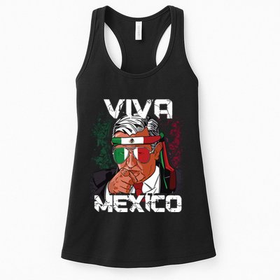 Amlo Viva Mexico Dia De Independencia Camiseta Gift Womens Tank Top