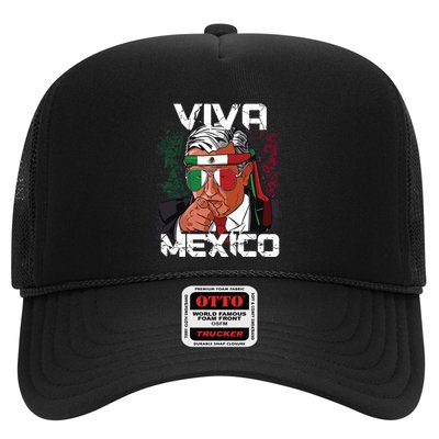 Amlo Viva Mexico Dia De Independencia Camiseta Gift Trucker Hat