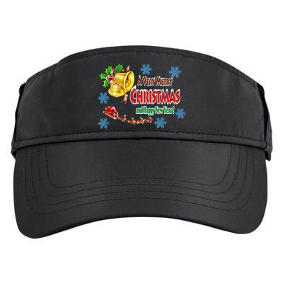 A Very Merry Christmas Adult Drive Performance Visor