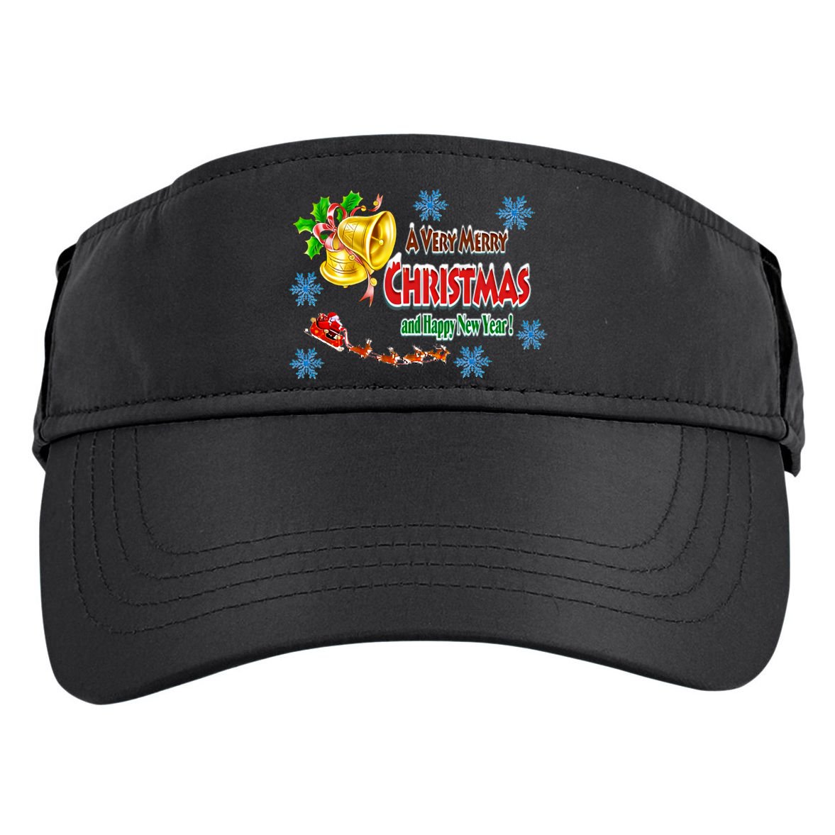 A Very Merry Christmas Adult Drive Performance Visor