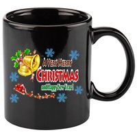 A Very Merry Christmas 11oz C Handle Ceramic Mug