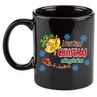A Very Merry Christmas 11oz C Handle Ceramic Mug