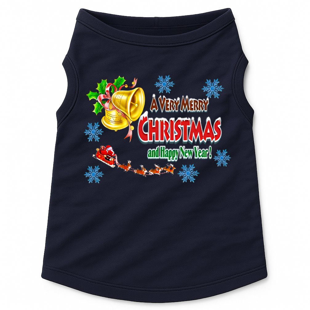 A Very Merry Christmas Doggie Tank
