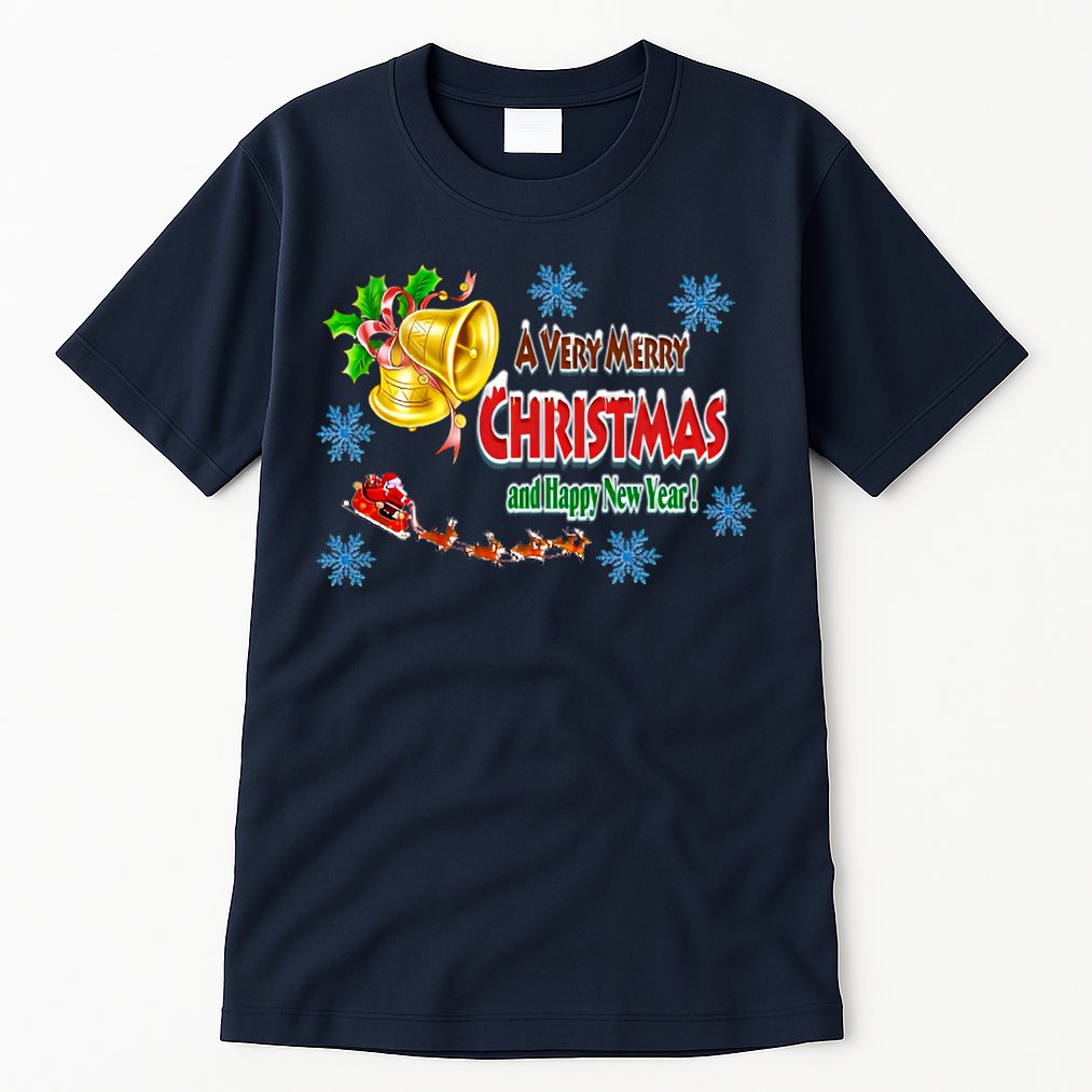 A Very Merry Christmas Tall T-Shirt