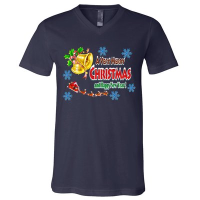A Very Merry Christmas V-Neck T-Shirt