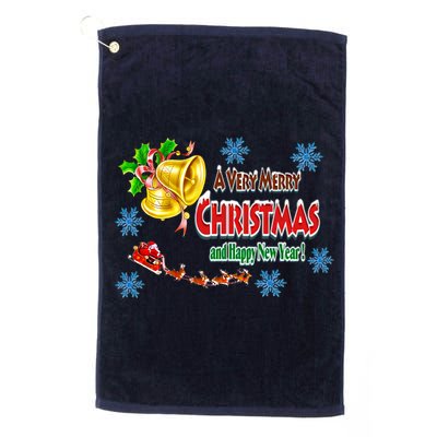 A Very Merry Christmas Golf Towel