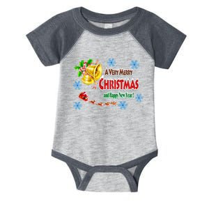 A Very Merry Christmas Infant Baby Jersey Bodysuit