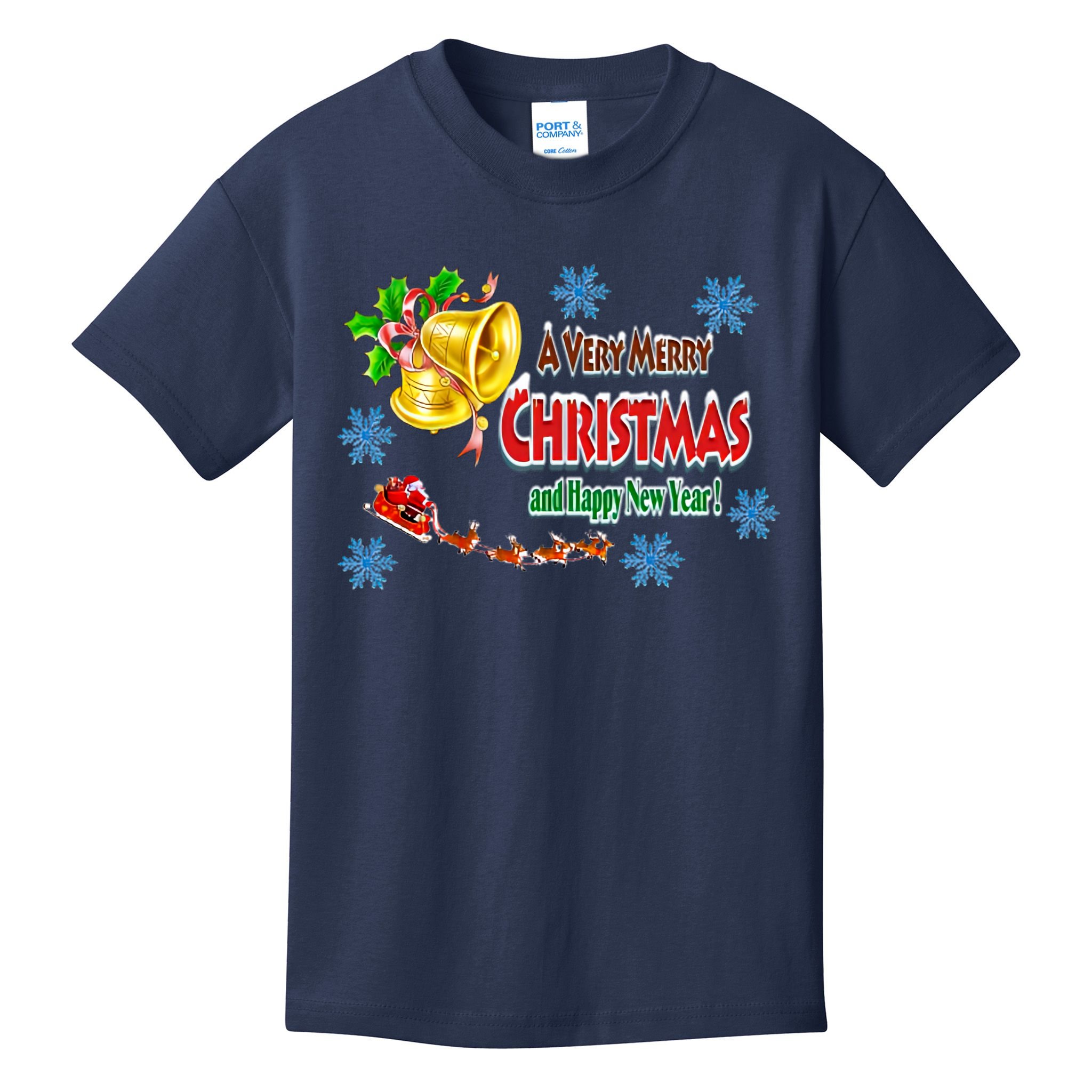 A Very Merry Christmas Kids T-Shirt
