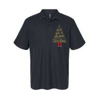 A Very Merry Christmas Tree And Coquette Bow Tank Top Softstyle Adult Sport Polo