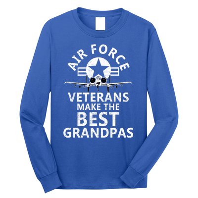 Air Veterans Make The Best Grandpas Force Long Sleeve Shirt