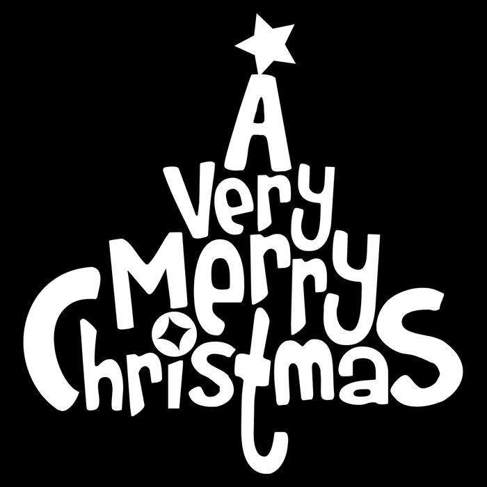 A Very Merry Christmas Tree Logo Cooling Performance Crew T-Shirt