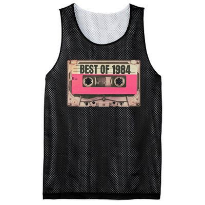 Awesome vintage mix album tape best of 1984 retro cassette Mesh Reversible Basketball Jersey Tank