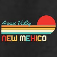 Arenas Valley New Mexico Retro 7 Panel Mesh Trucker Snapback Hat