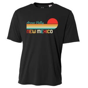 Arenas Valley New Mexico Retro Cooling Performance Crew T-Shirt