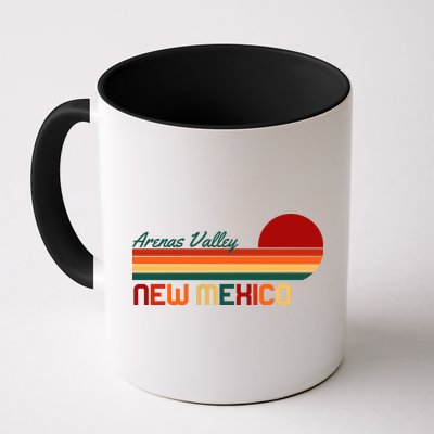 Arenas Valley New Mexico Retro Mug