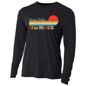 Arenas Valley New Mexico Retro Cooling Performance Long Sleeve Crew