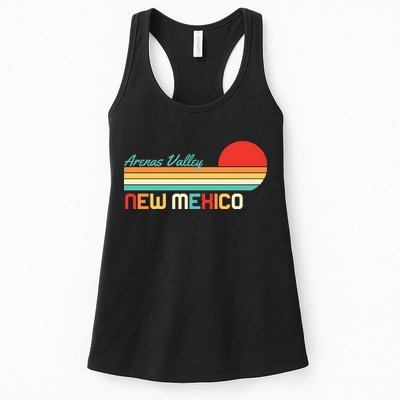 Arenas Valley New Mexico Retro Womens Tank Top