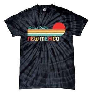 Arenas Valley New Mexico Retro Tie-Dye T-Shirt