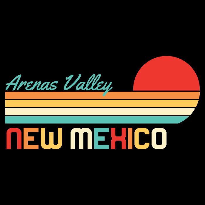 Arenas Valley New Mexico Retro Visor