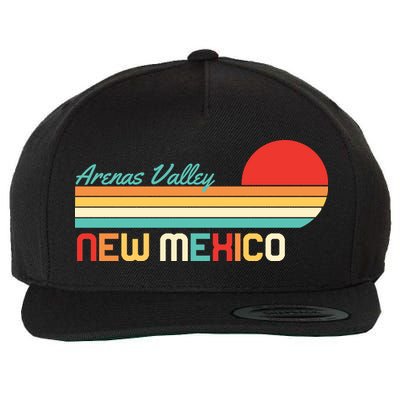 Arenas Valley New Mexico Retro Wool Snapback Cap