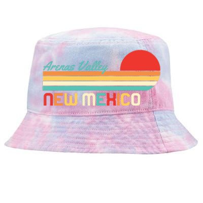 Arenas Valley New Mexico Retro Tie-Dyed Bucket Hat