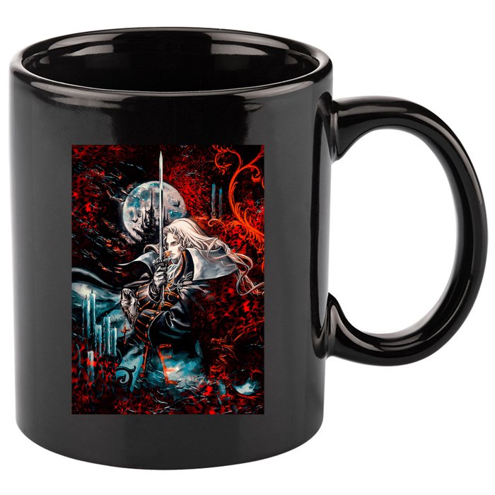 Alucard Vampire Night Symphony 11oz C Handle Ceramic Mug