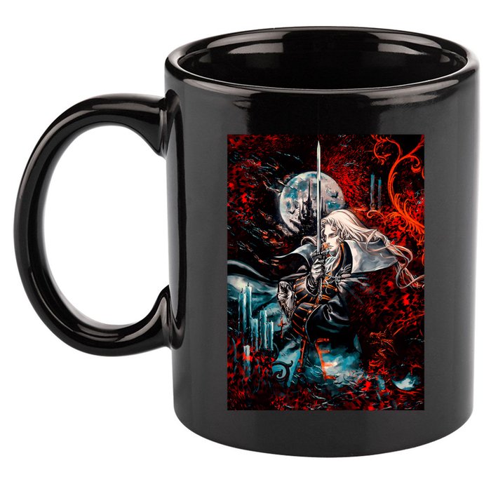 Alucard Vampire Night Symphony 11oz C Handle Ceramic Mug