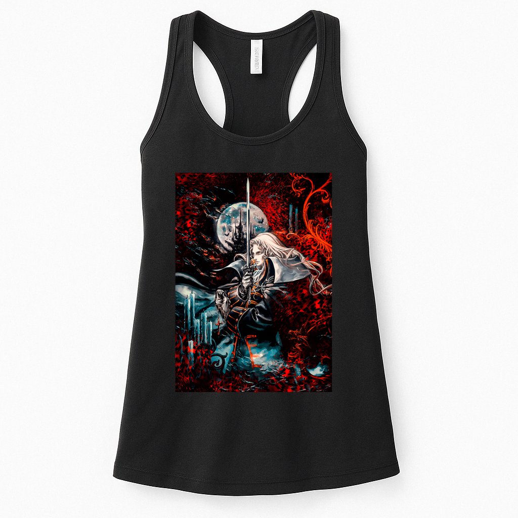 Alucard Vampire Night Symphony Womens Tank Top