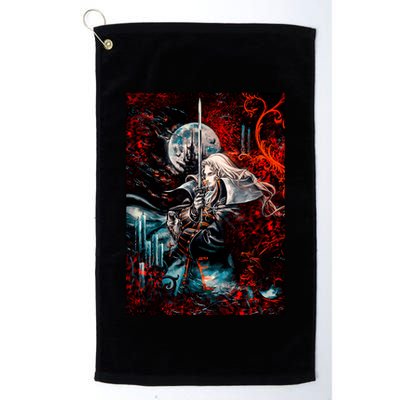 Alucard Vampire Night Symphony Golf Towel