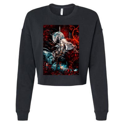Alucard Vampire Night Symphony Cropped Pullover Crew