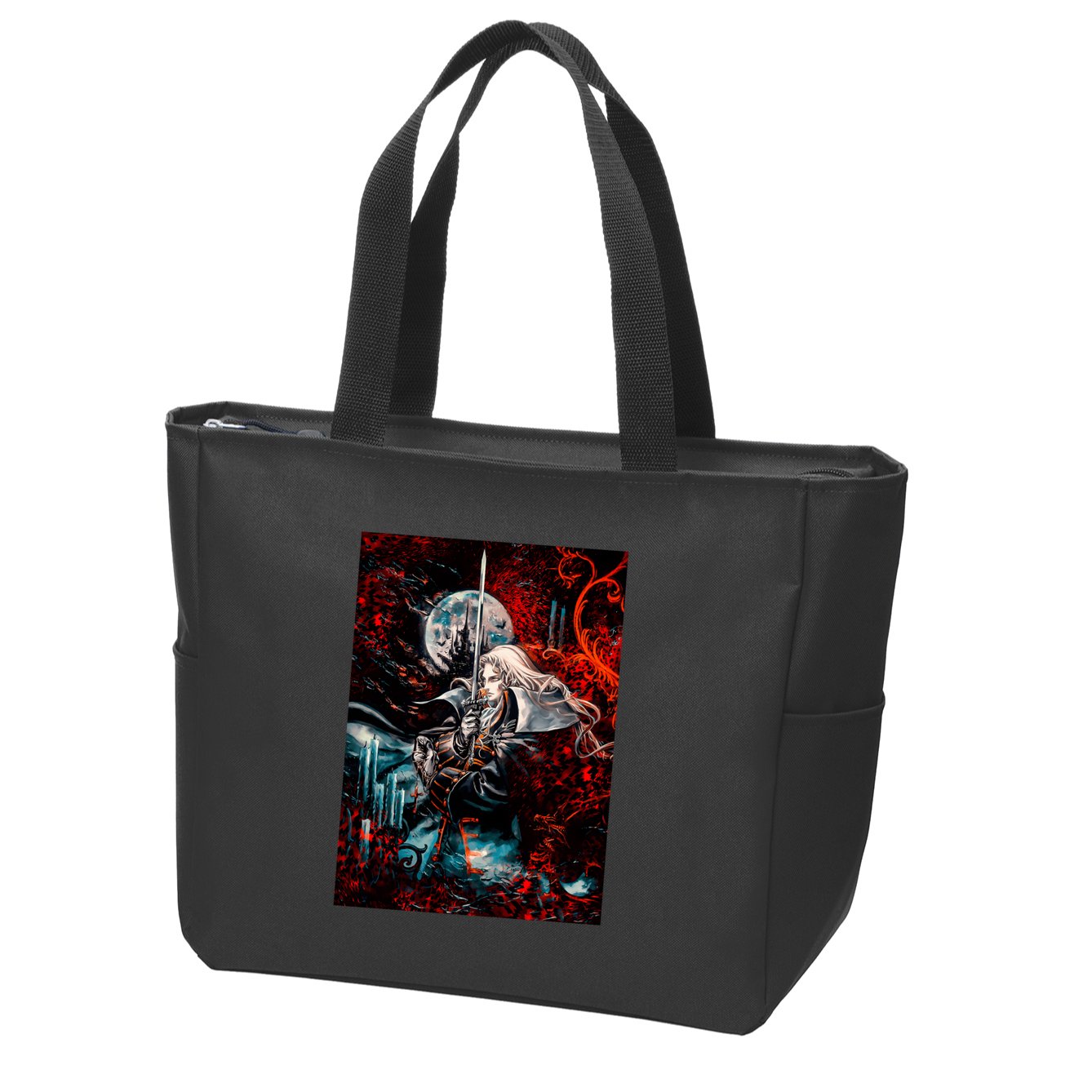 Alucard Vampire Night Symphony Zip Tote Bag
