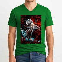 Alucard Vampire Night Symphony V-Neck T-Shirt