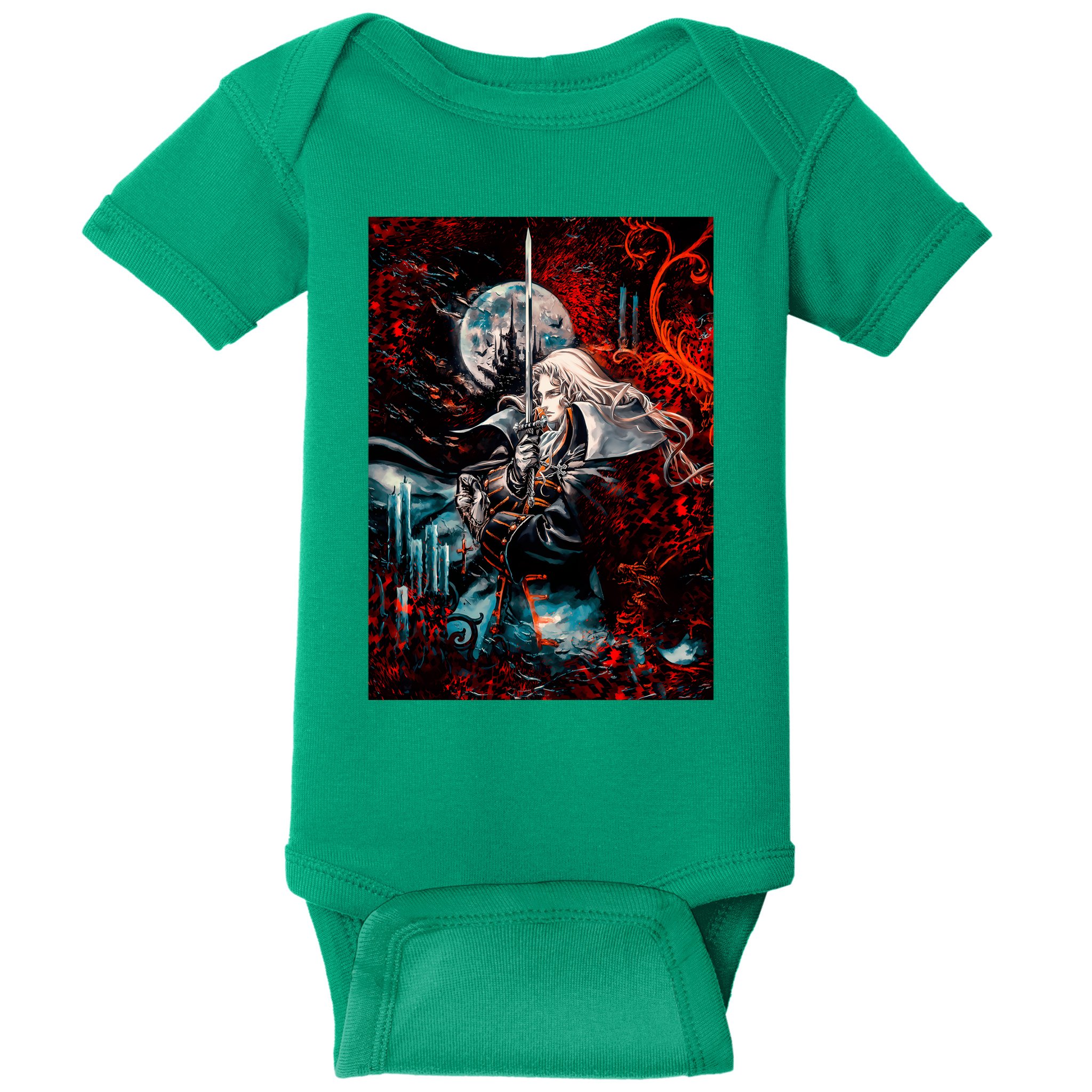 Alucard Vampire Night Symphony Baby Bodysuit