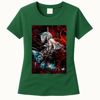 Alucard Vampire Night Symphony Womens T-Shirt